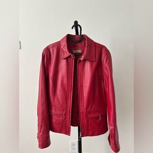 Red Leather Jacket